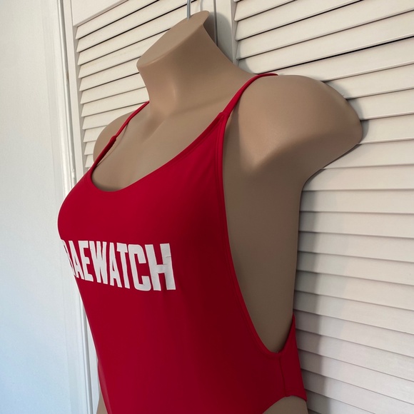 Dippin Daisy's Baewatch Red One-piece Swimwear - Picture 2 of 8